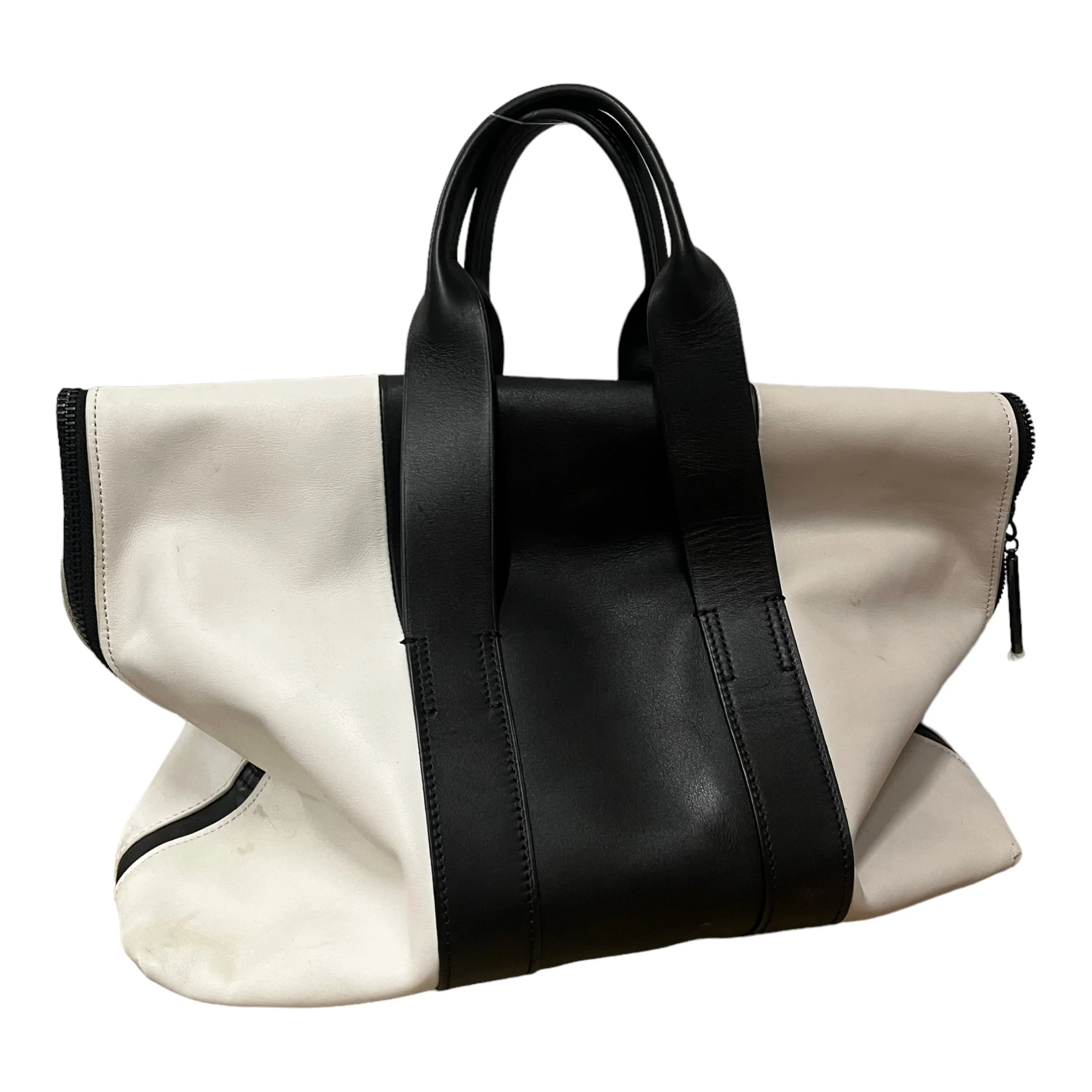 3.1 phillip lim/Tote Bag/Leather/WHT/