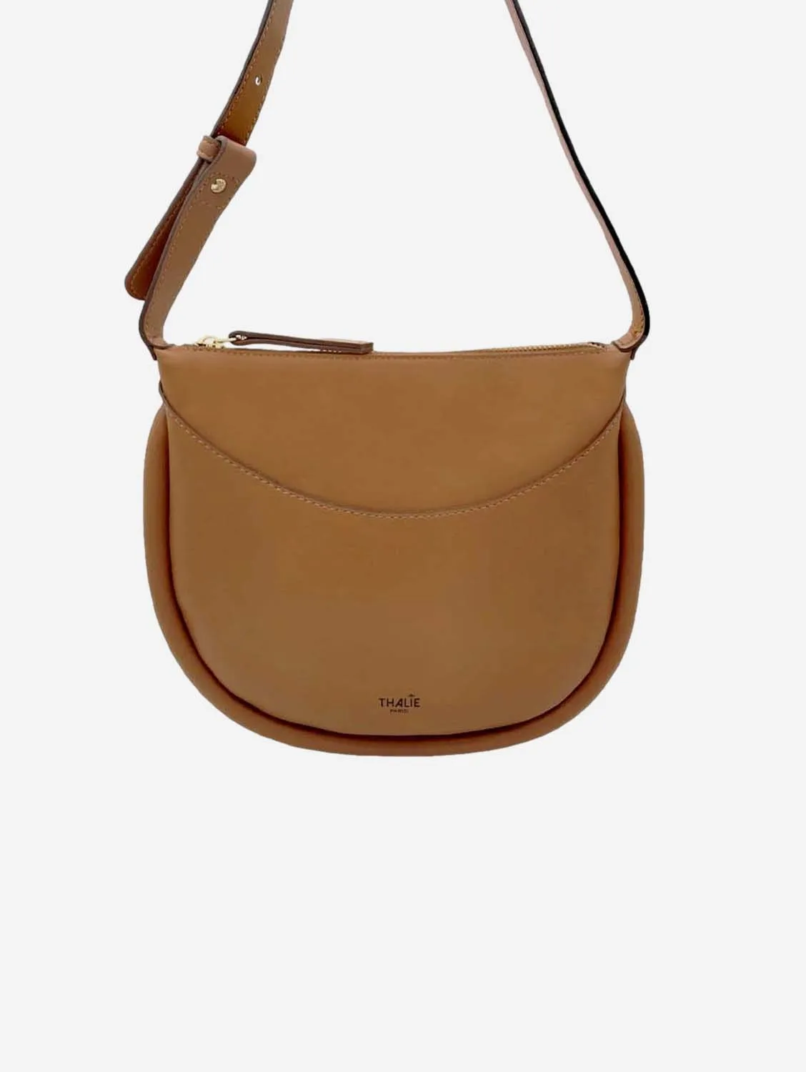 Adele Desserto Cactus Leather Vegan Shoulder Bag | Brown