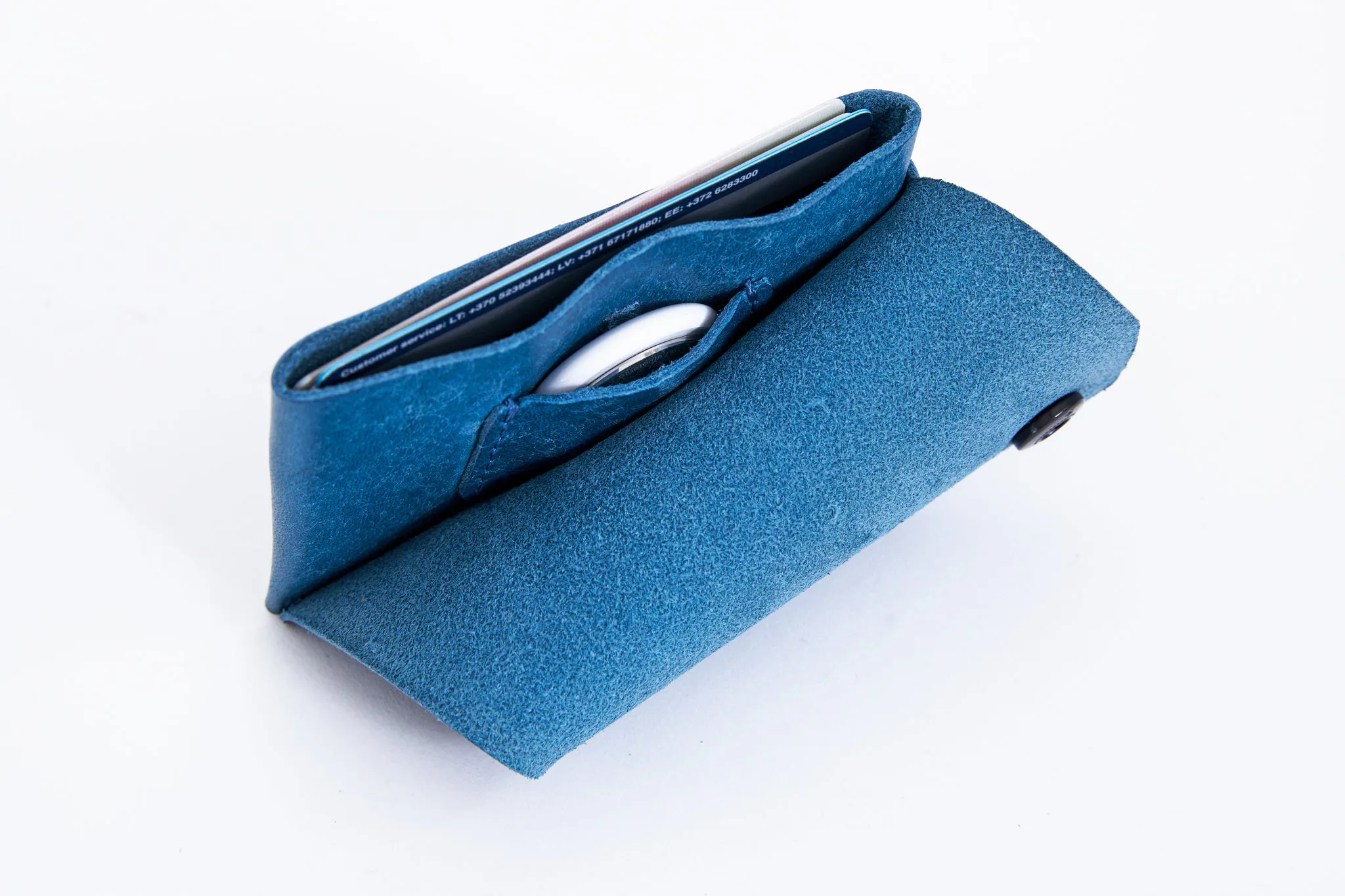 AirTag Card Wallet | OCEAN BLUE