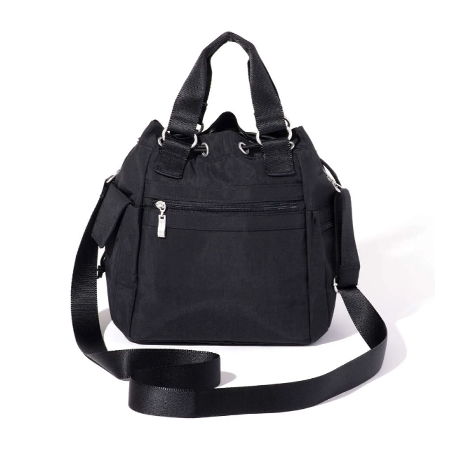 Baggallini Modern Everywhere Drawstring Bag - Black