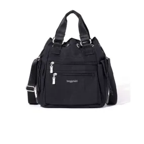 Baggallini Modern Everywhere Drawstring Bag - Black