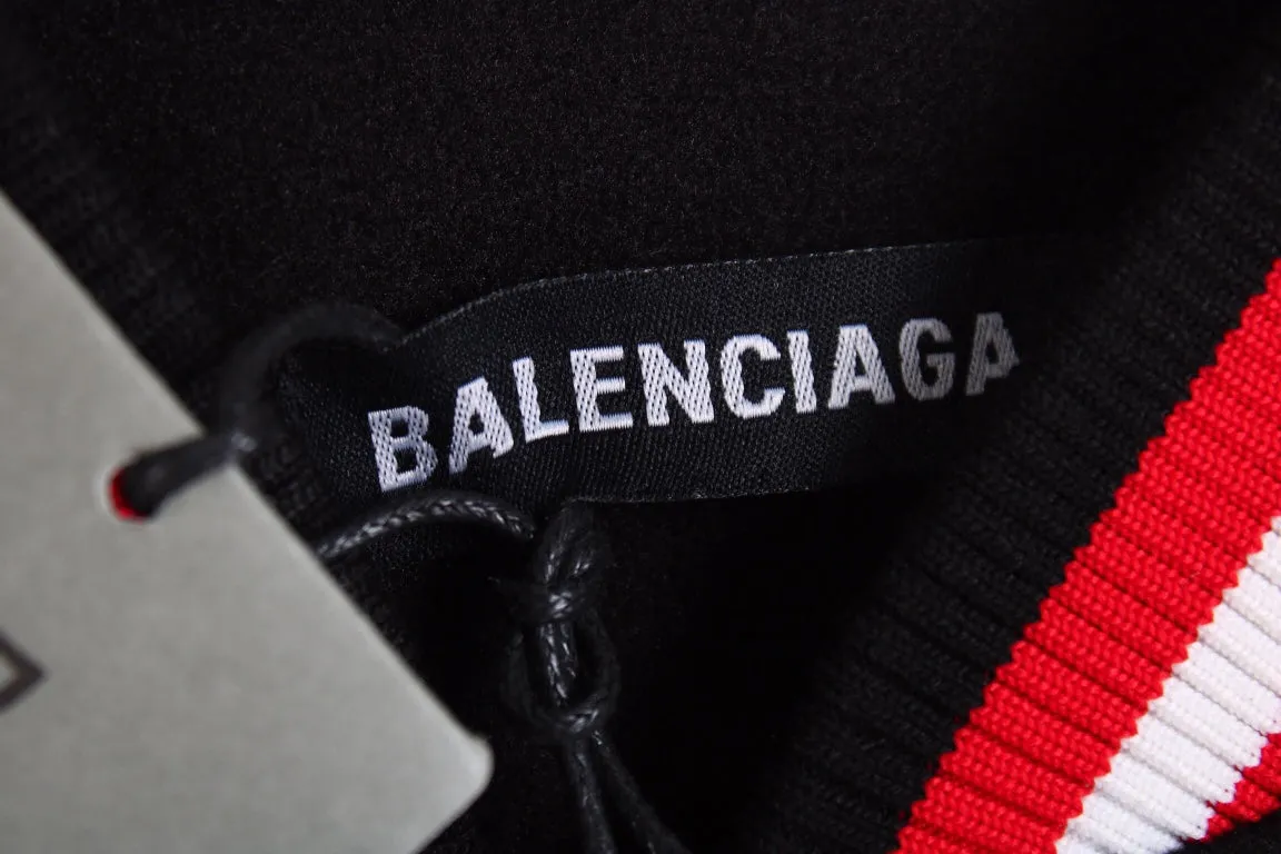 Balenciaga Black Varsity Jacket