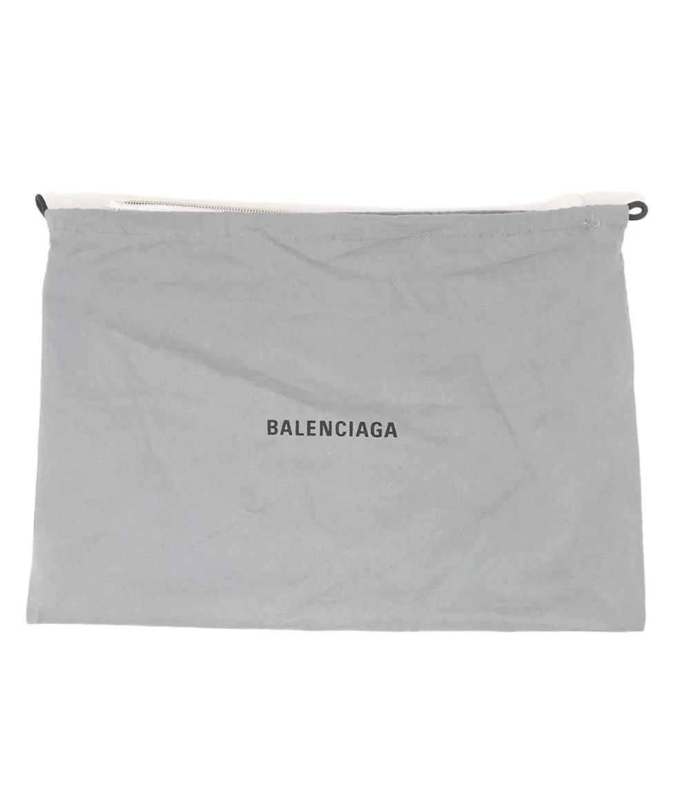 Balenciaga White Leather Handbag