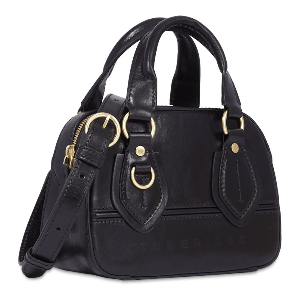 Bauletto Donna Mini THE BRIDGE linea Daphne in Pelle Nera