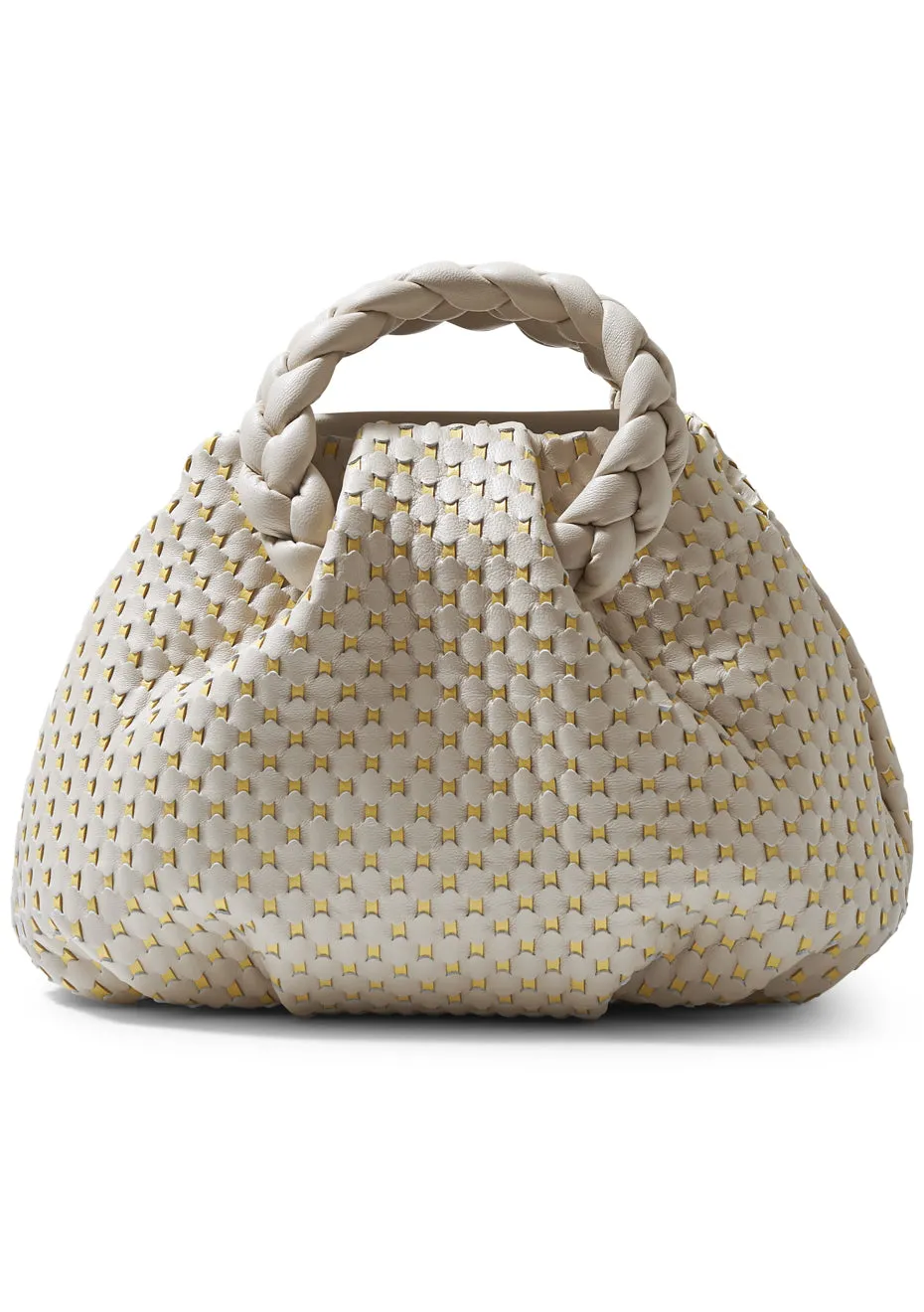 Bombon Woven Crossbody Bag Cream/Banana