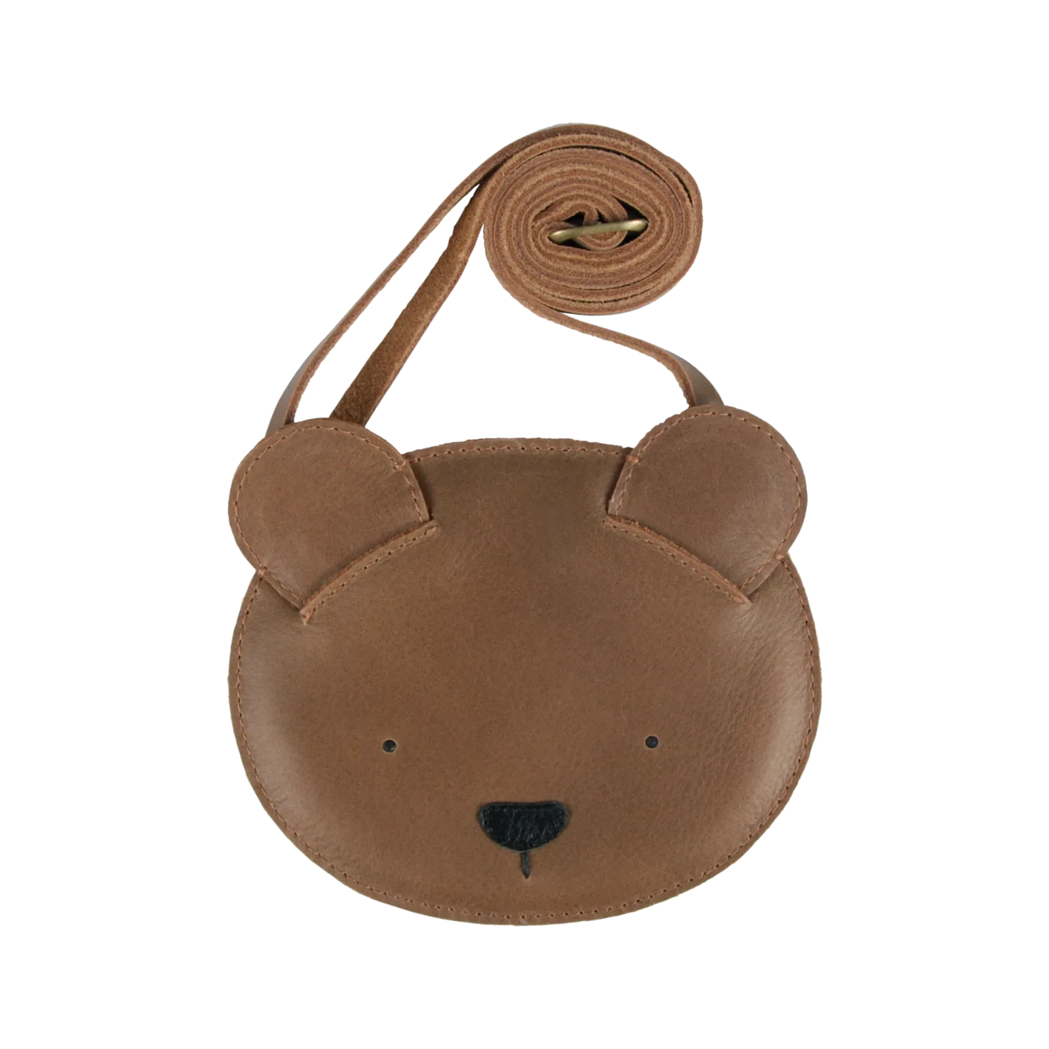 Britta Classic Purse | Bear | Cognac Classic Leather