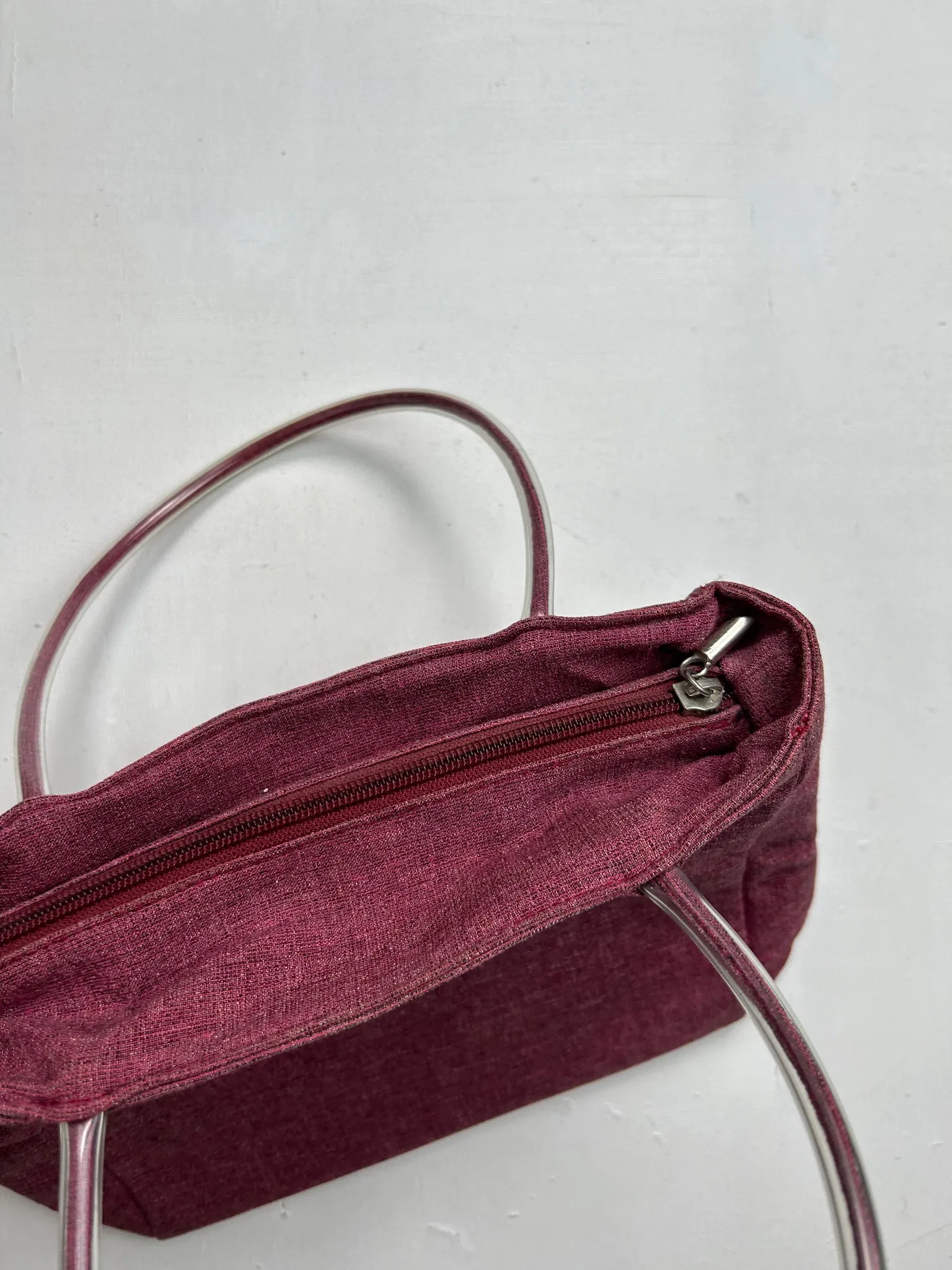 Burgundy y2k vintage handbag