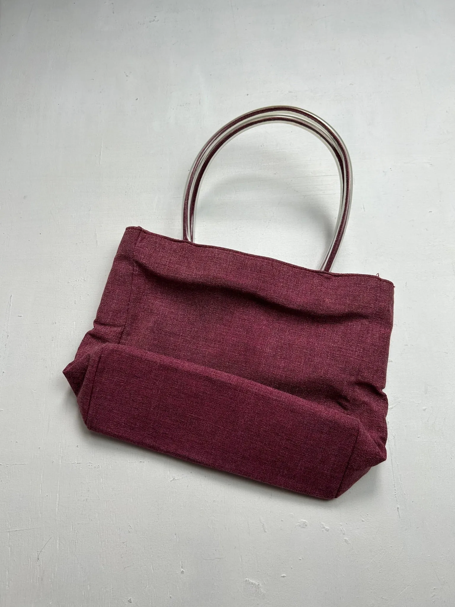 Burgundy y2k vintage handbag