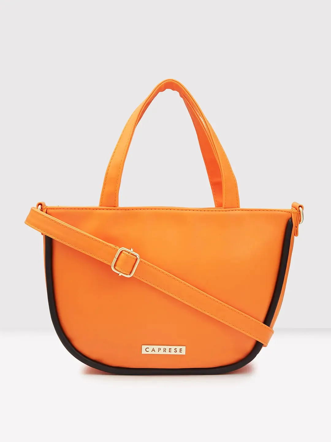 Caprese Gracie Satchel Medium Handbag Orange