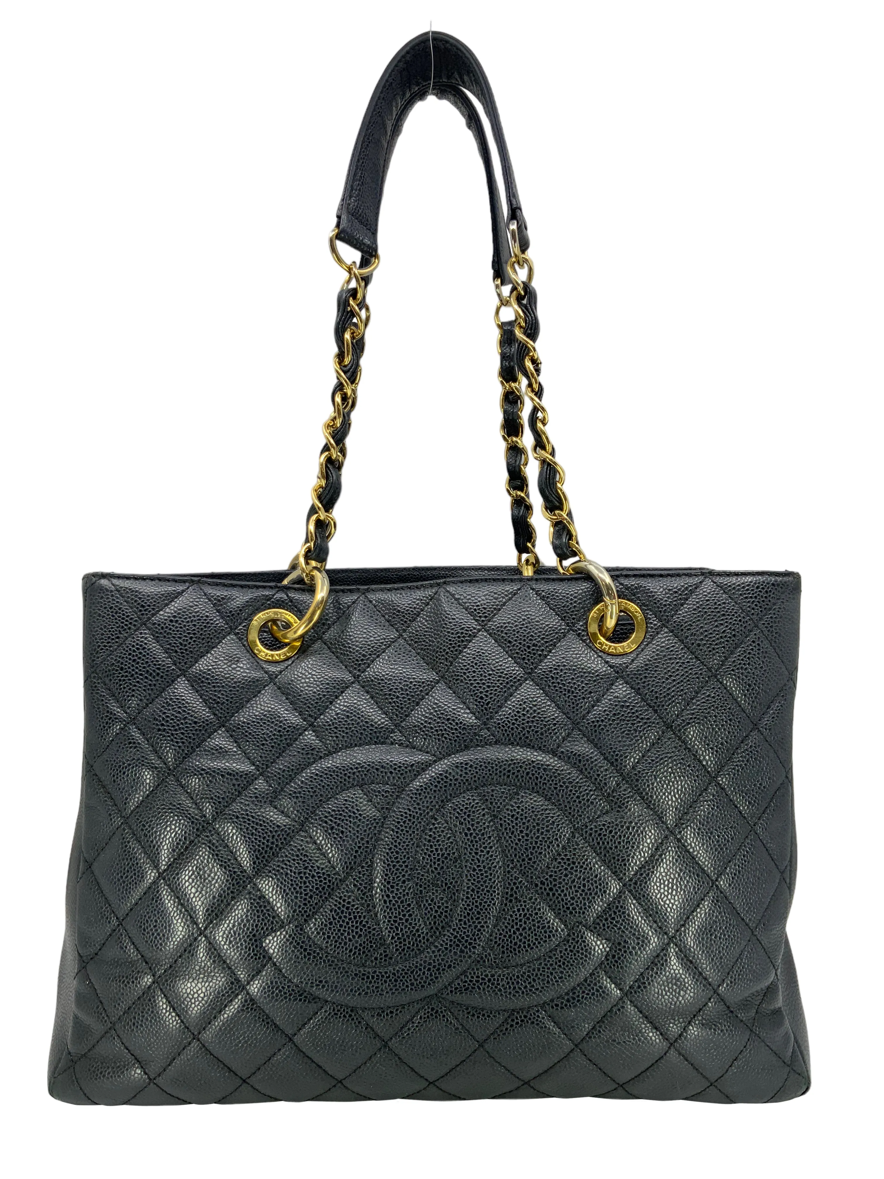 Chanel Caviar Leather GST Grand Shopping Tote Bag