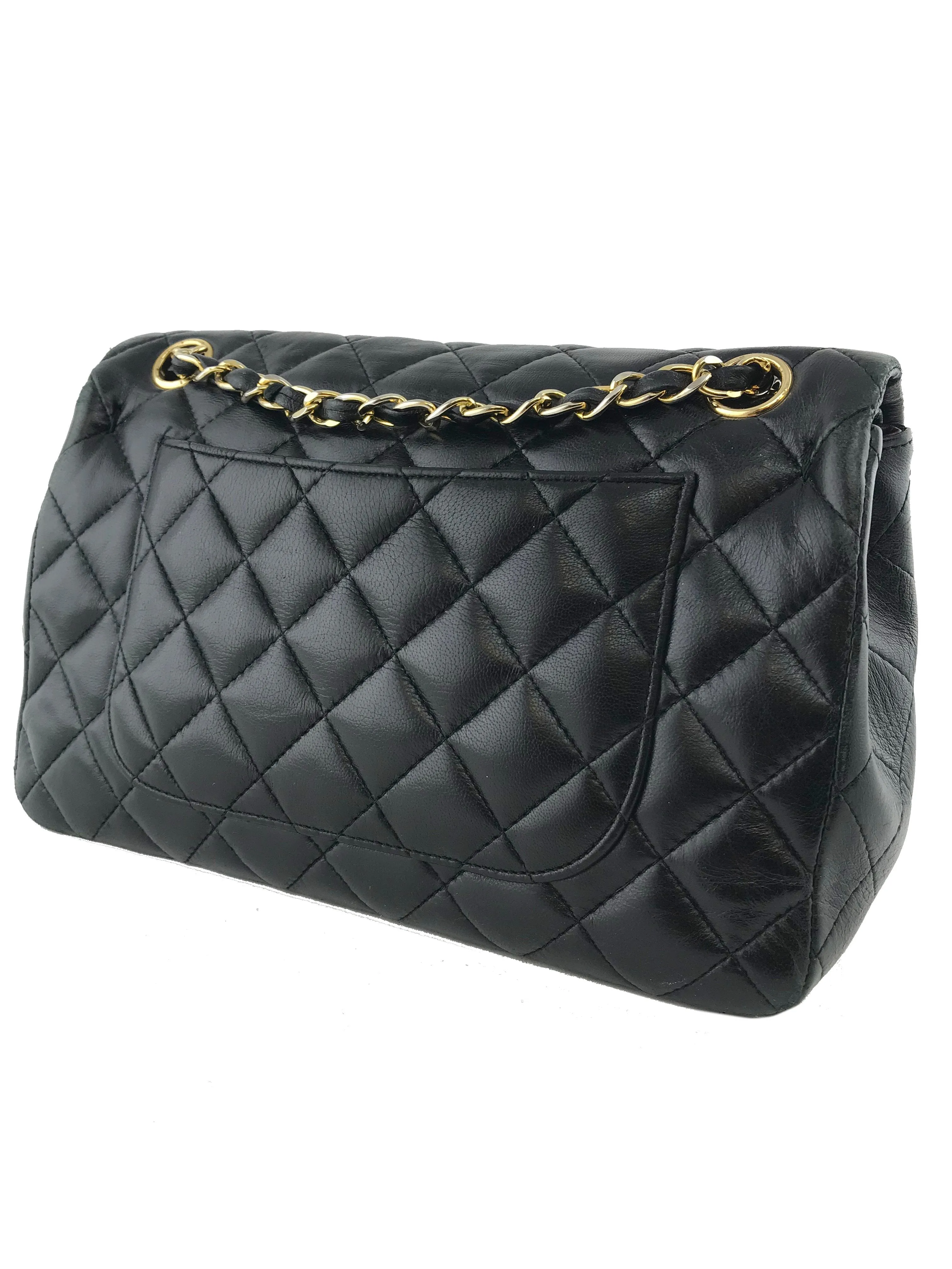 Chanel Quilted Lambskin Classic Medium Double Flap Bag