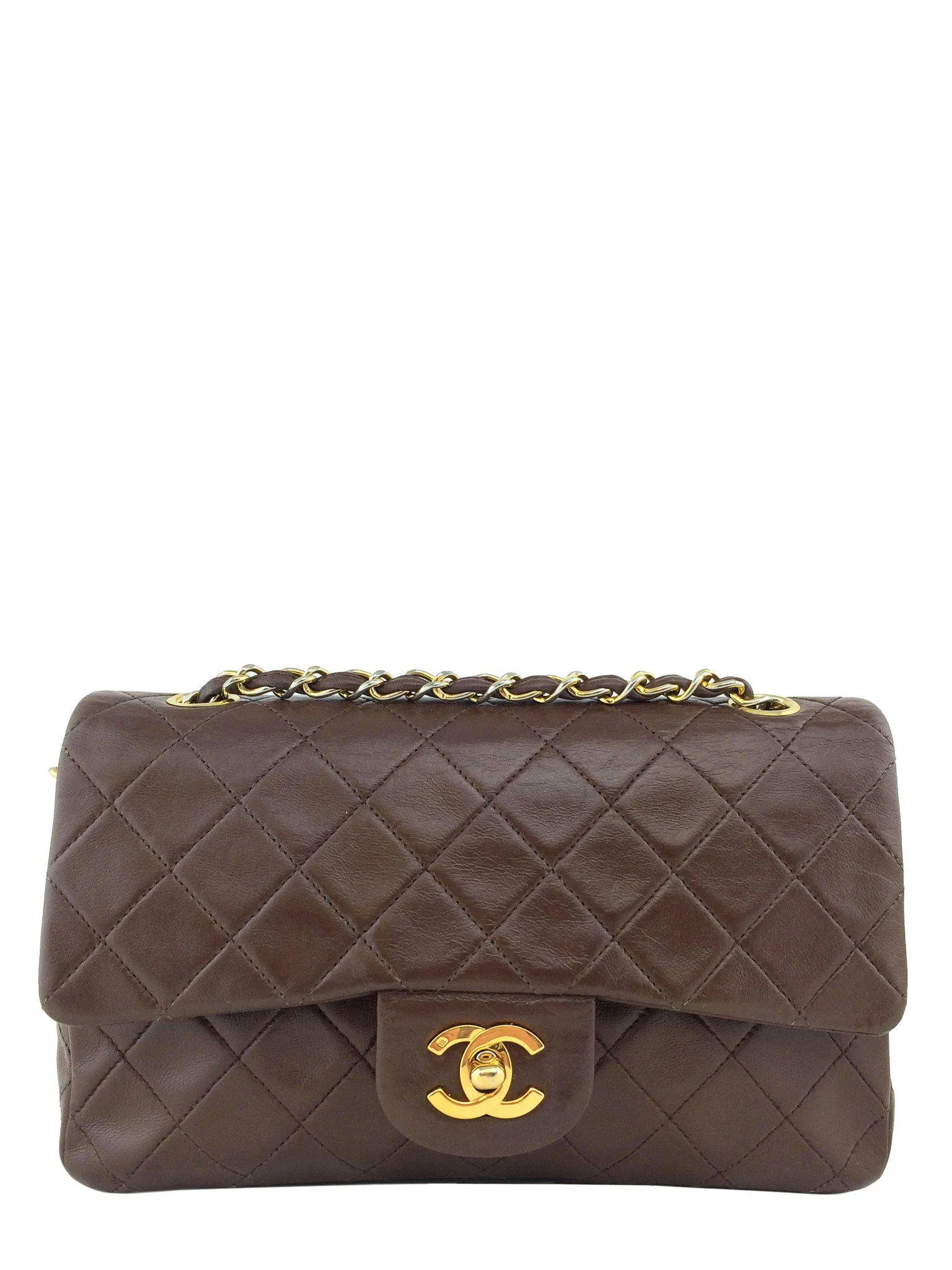 Chanel Quilted Lambskin Small Classic Double Flap Bag