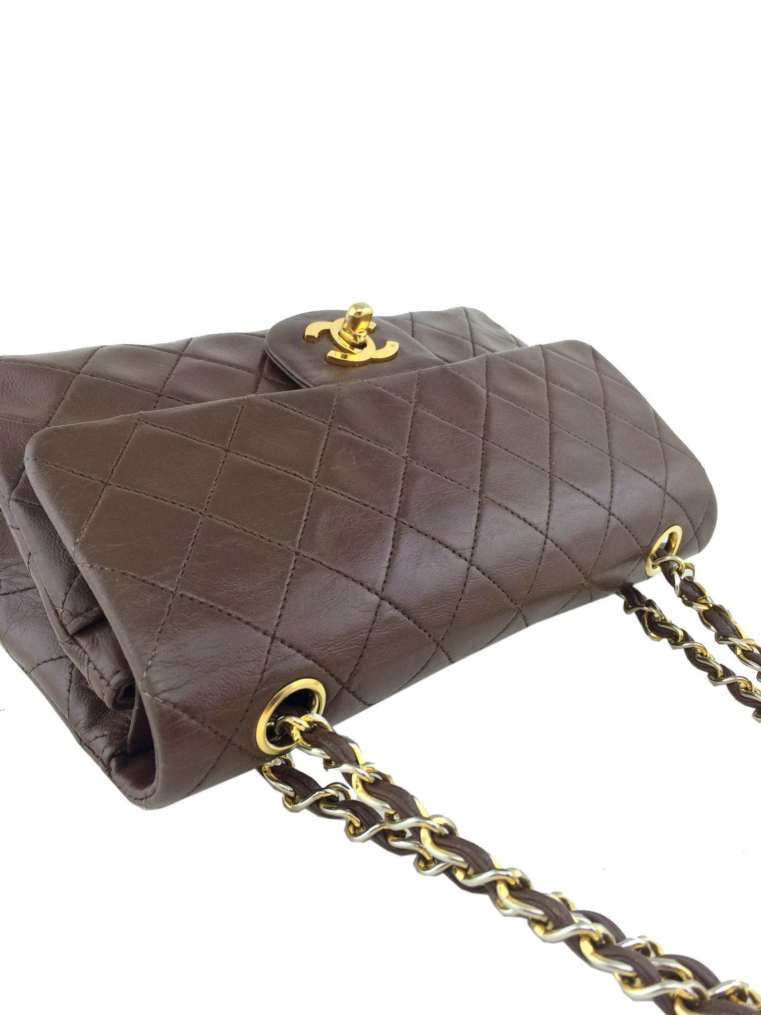 Chanel Quilted Lambskin Small Classic Double Flap Bag