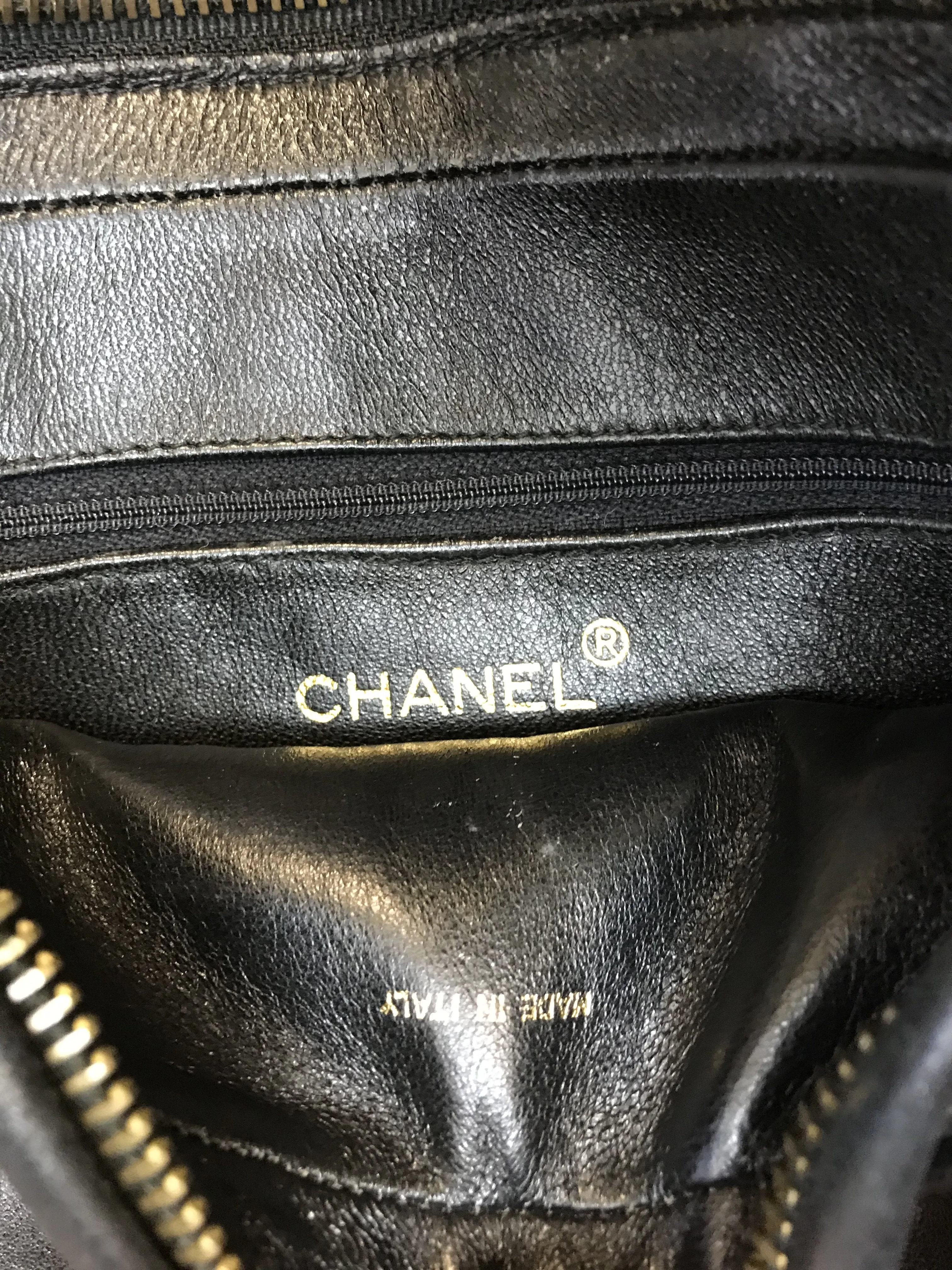 Chanel Quilted Lambskin Tassel Camera Case Bag