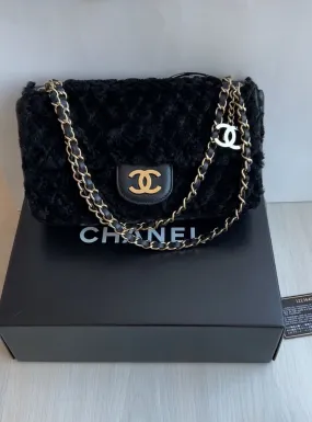 Chanel Rabbit Fur Flap Bag