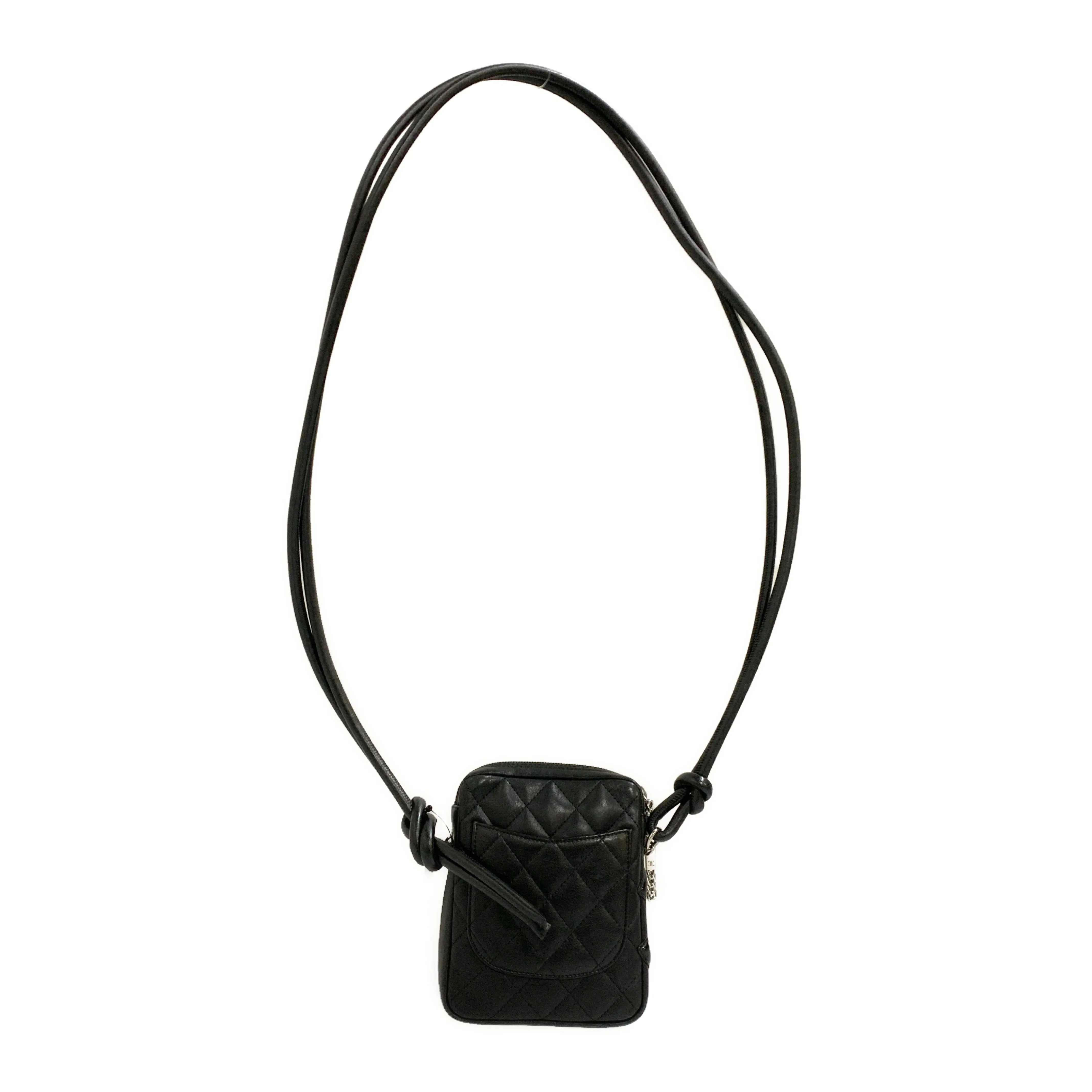 #CHANEL/Cambon/Cross Body Bag/BLK