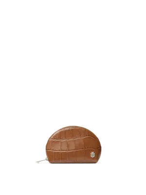 Chiltern Coin Purse - Tan Croc