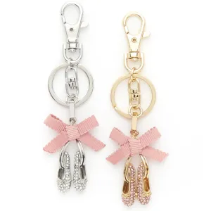 Dasha Designs Ballet Shoe with Bow Keychain