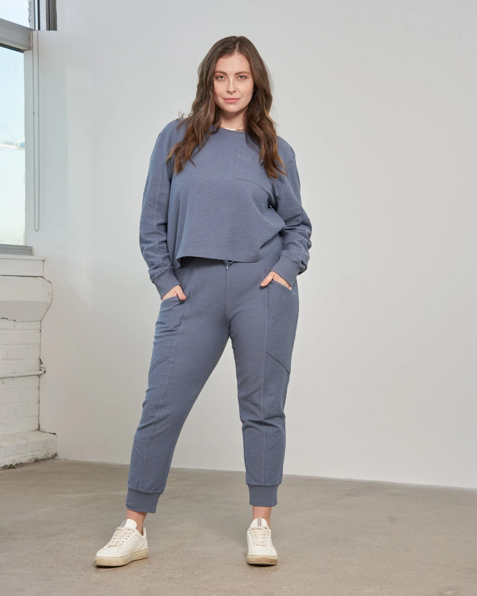 EcoKnit Seamed Sweatpant