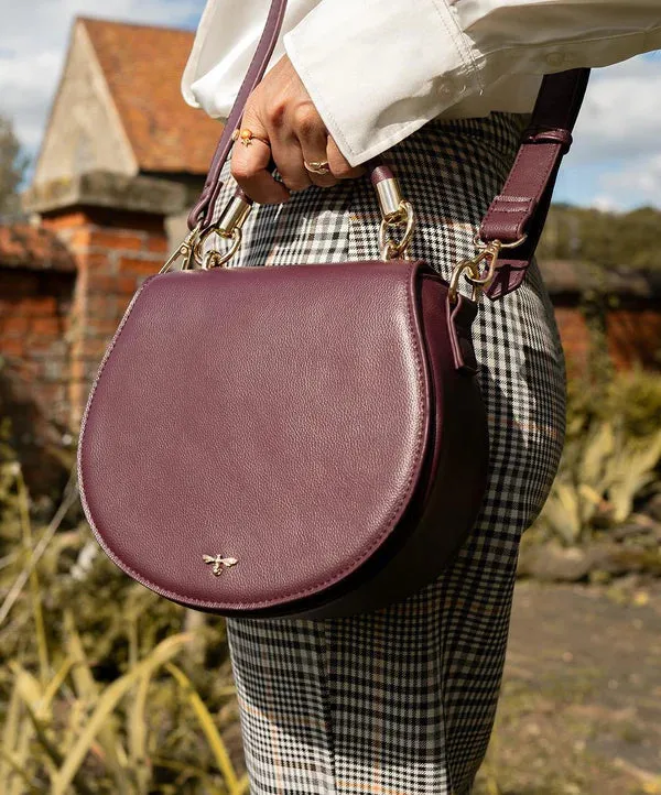 Fable - Saddle Bag - Burgundy