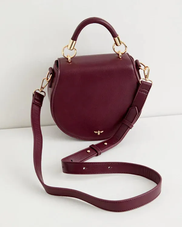 Fable - Saddle Bag - Burgundy