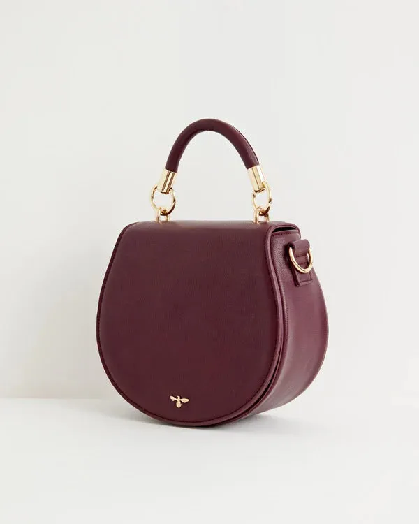 Fable - Saddle Bag - Burgundy