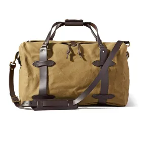 Filson Medium Rugged Twill Duffle Bag Tan