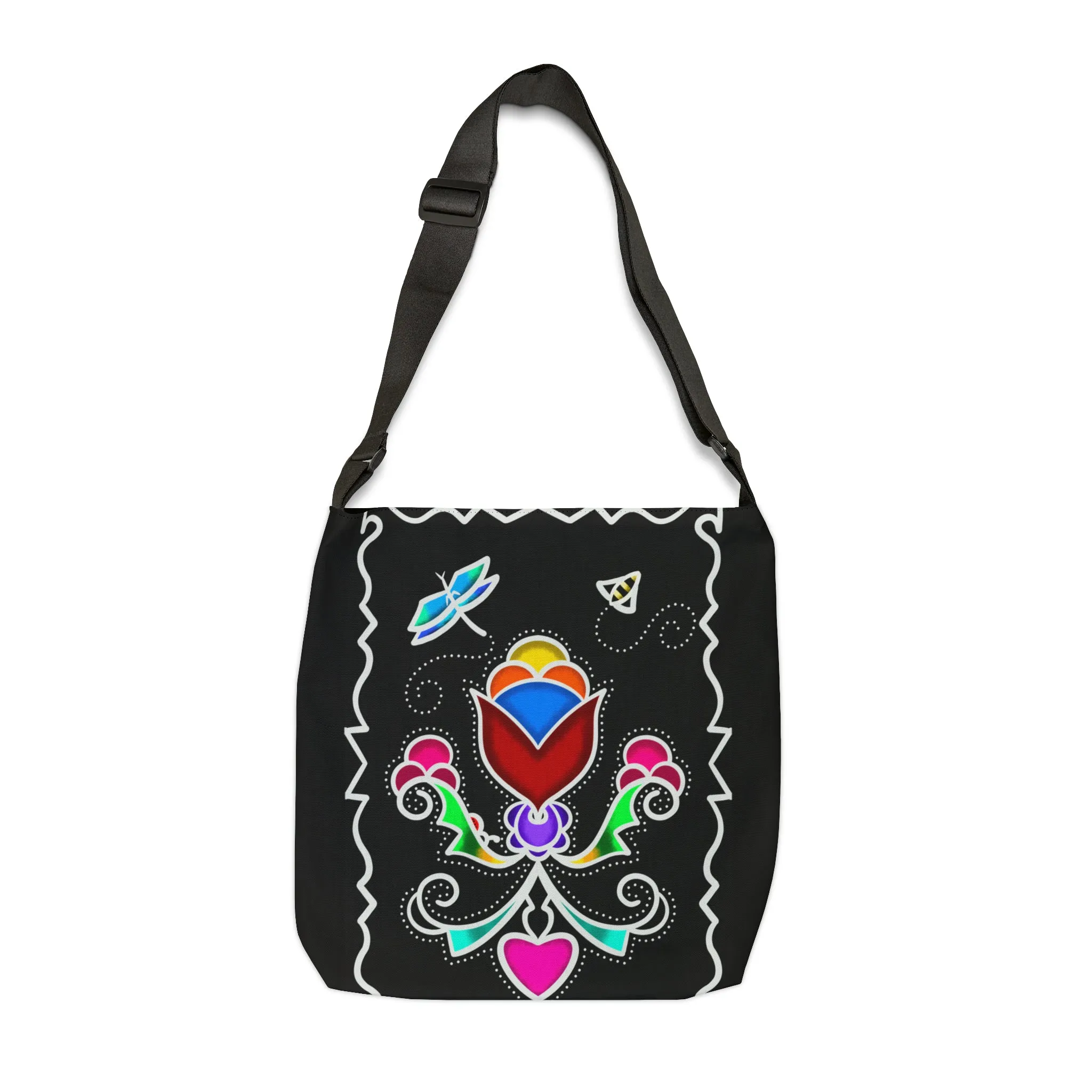 Floral Adjustable Tote Bag (AOP)