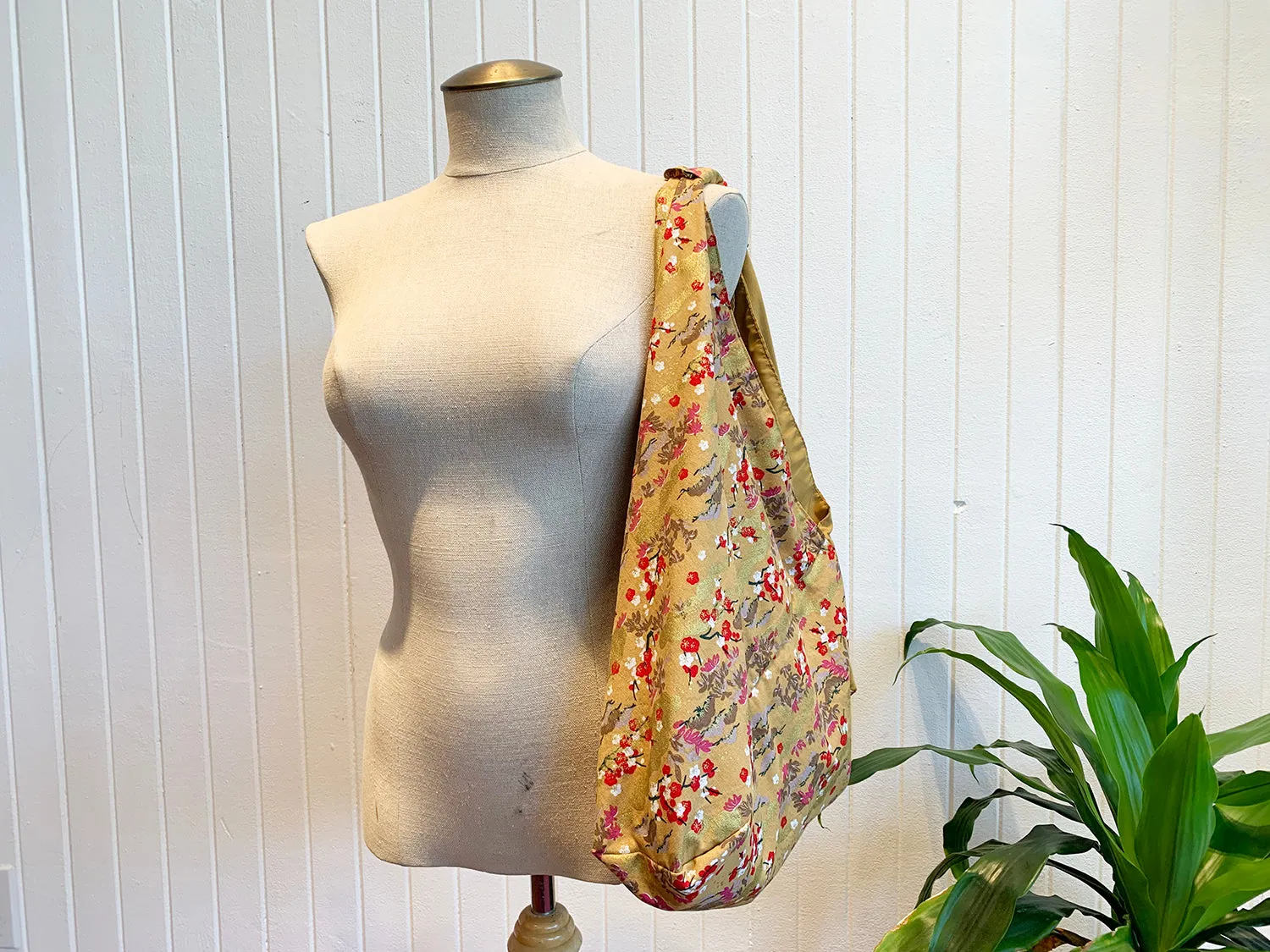 *Handmade* Origami bag | Market bag | Sakura (Mustard)