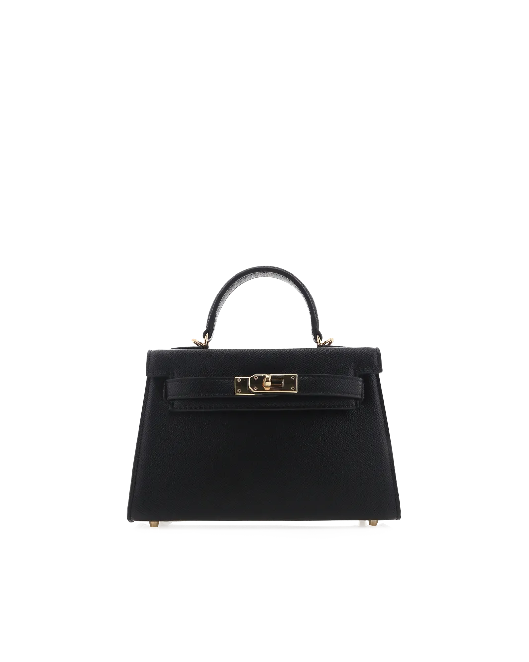 HARIETTE HANDLE BAG - BLACK