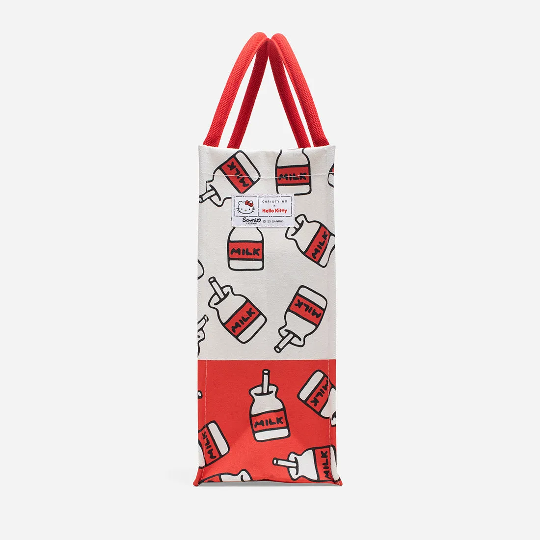 Hello Kitty Milk Bottle Grocery Tote