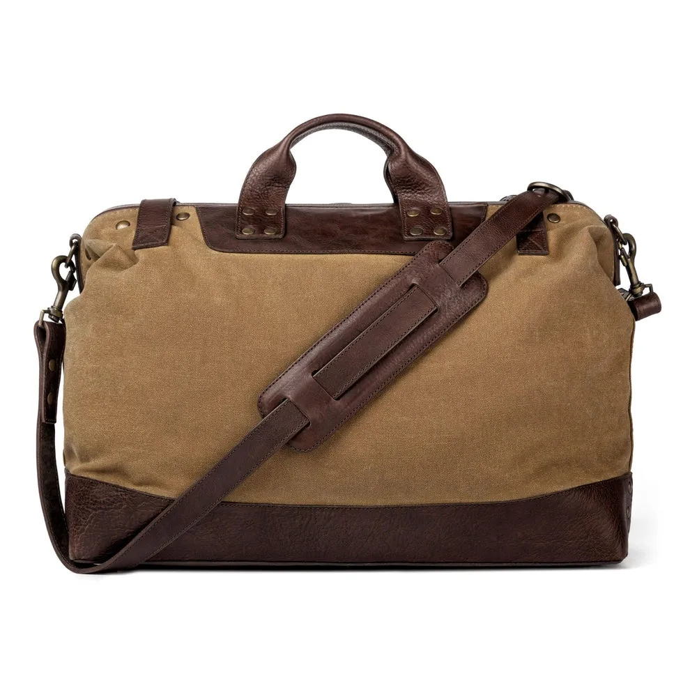 Heritage Waxed Canvas Lineman Duffle Bag