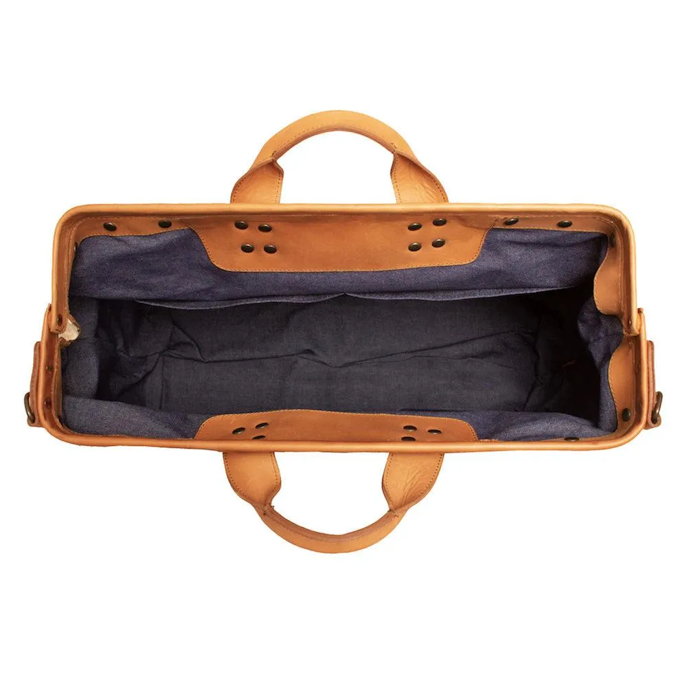 Heritage Waxed Canvas Lineman Duffle Bag