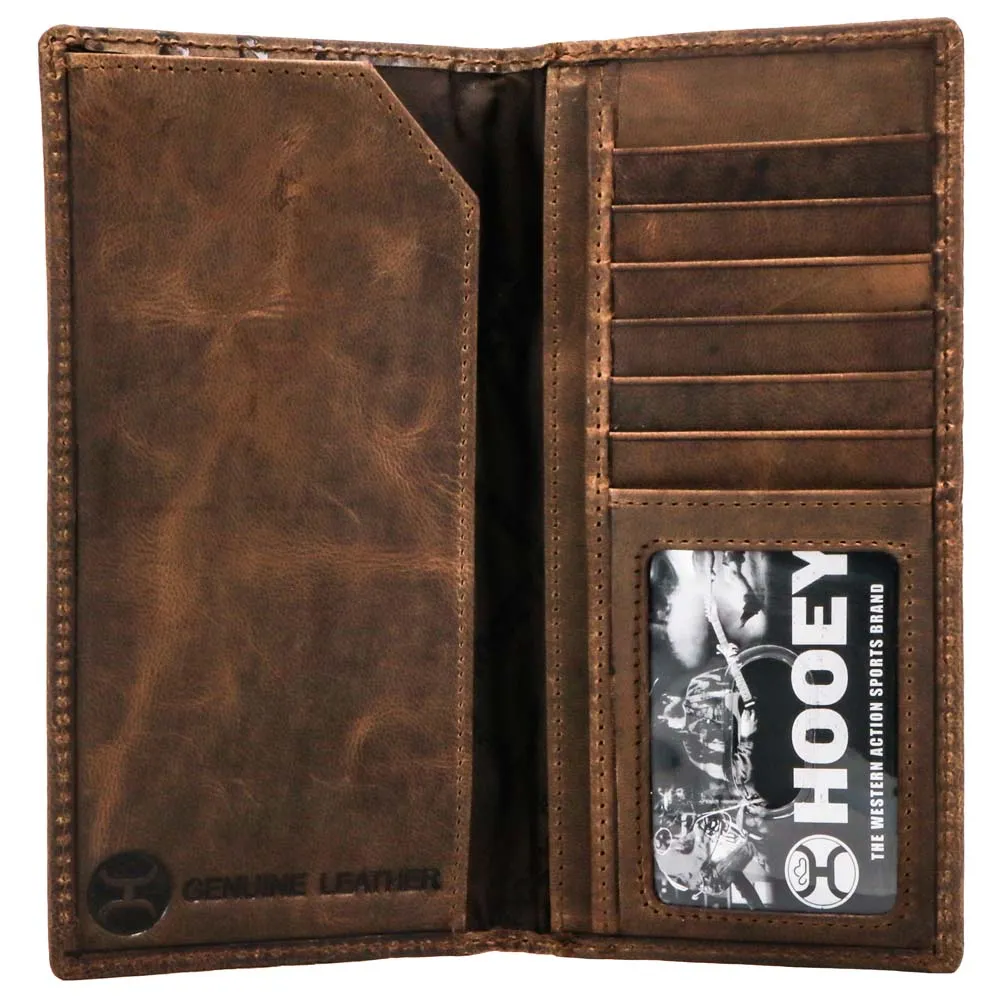 HOOEY LIBERTY ROPER BROWN RODEO HOOEY WALLET