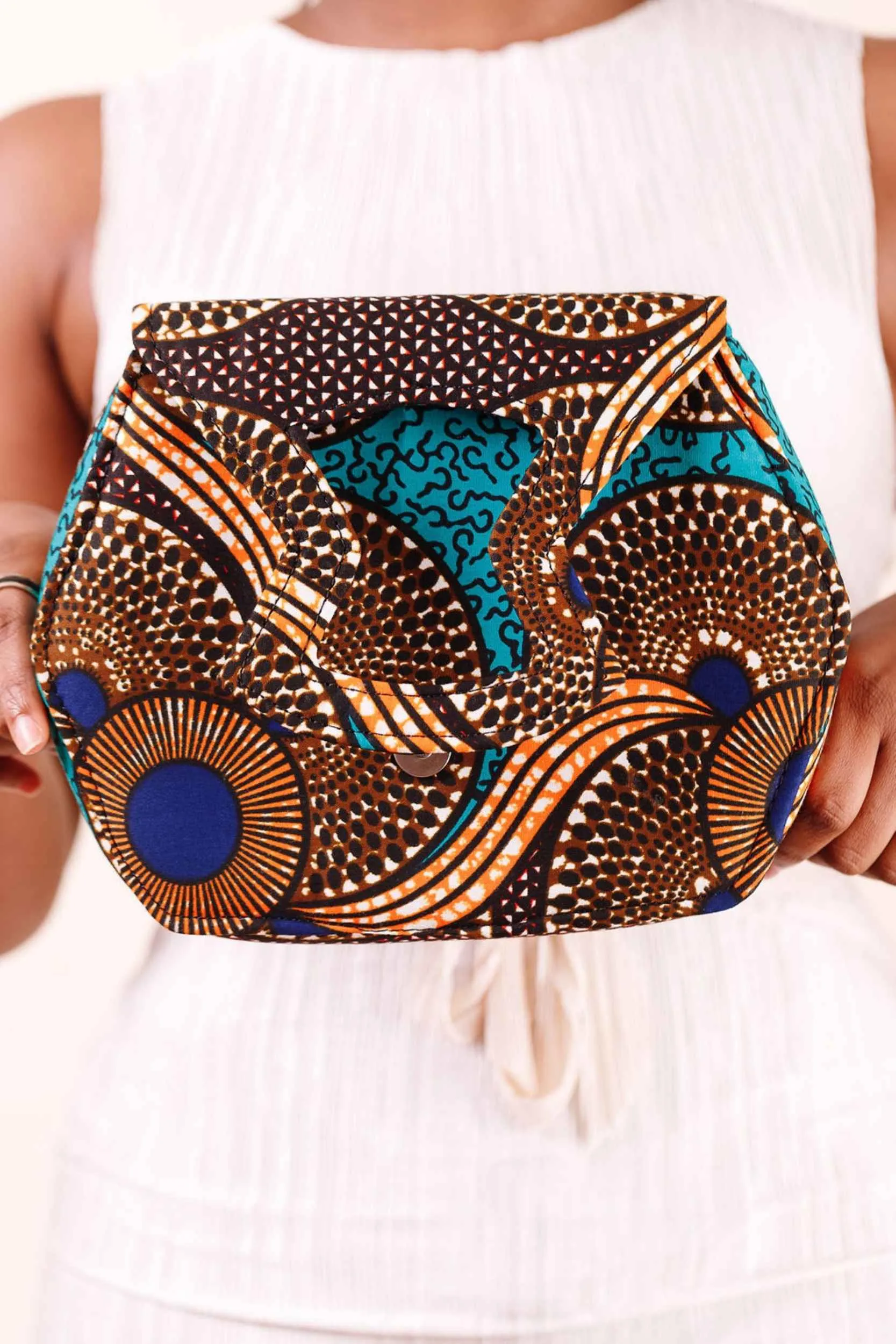 JENESSA African Print Midsize Bag