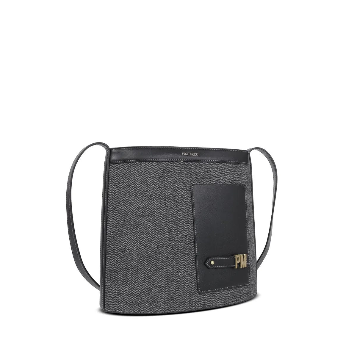 Kendall Vegan Leather & Canvas Shoulder Bag | Multiple Colours