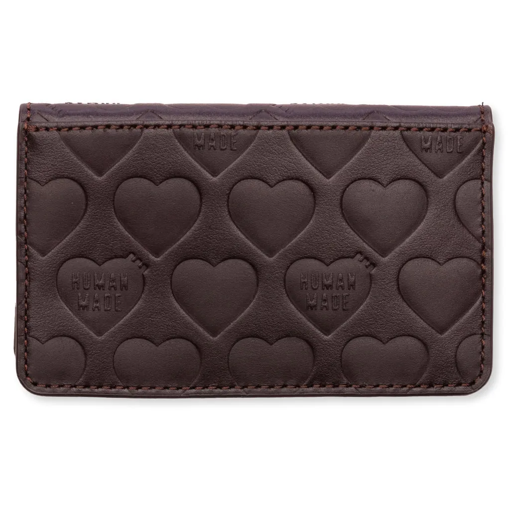 Leather Card Case - Brown