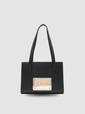 logo-plaque tote bag love moschino