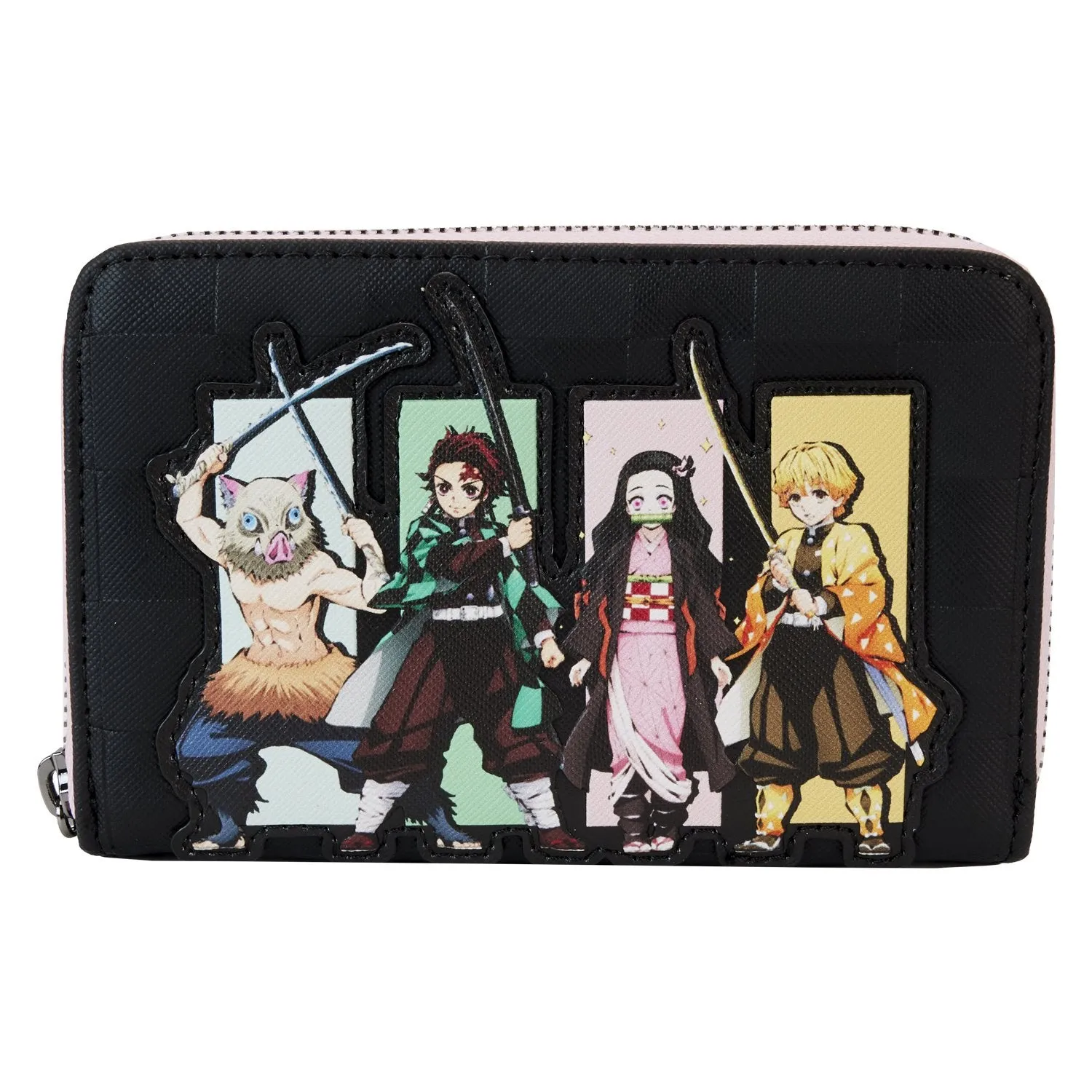 Loungefly Aniplex Demon Slayer Group Zip-Around Wallet