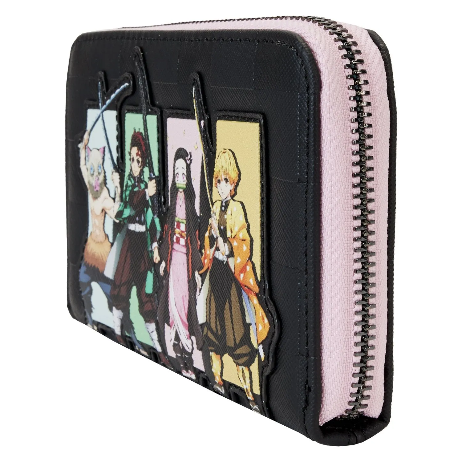 Loungefly Aniplex Demon Slayer Group Zip-Around Wallet