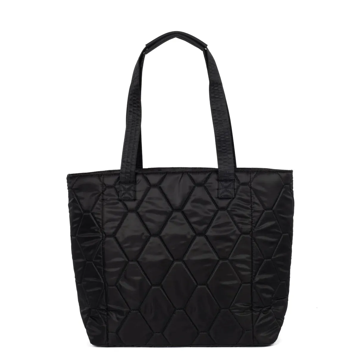 LUG Two-Step Tote Bag in Black