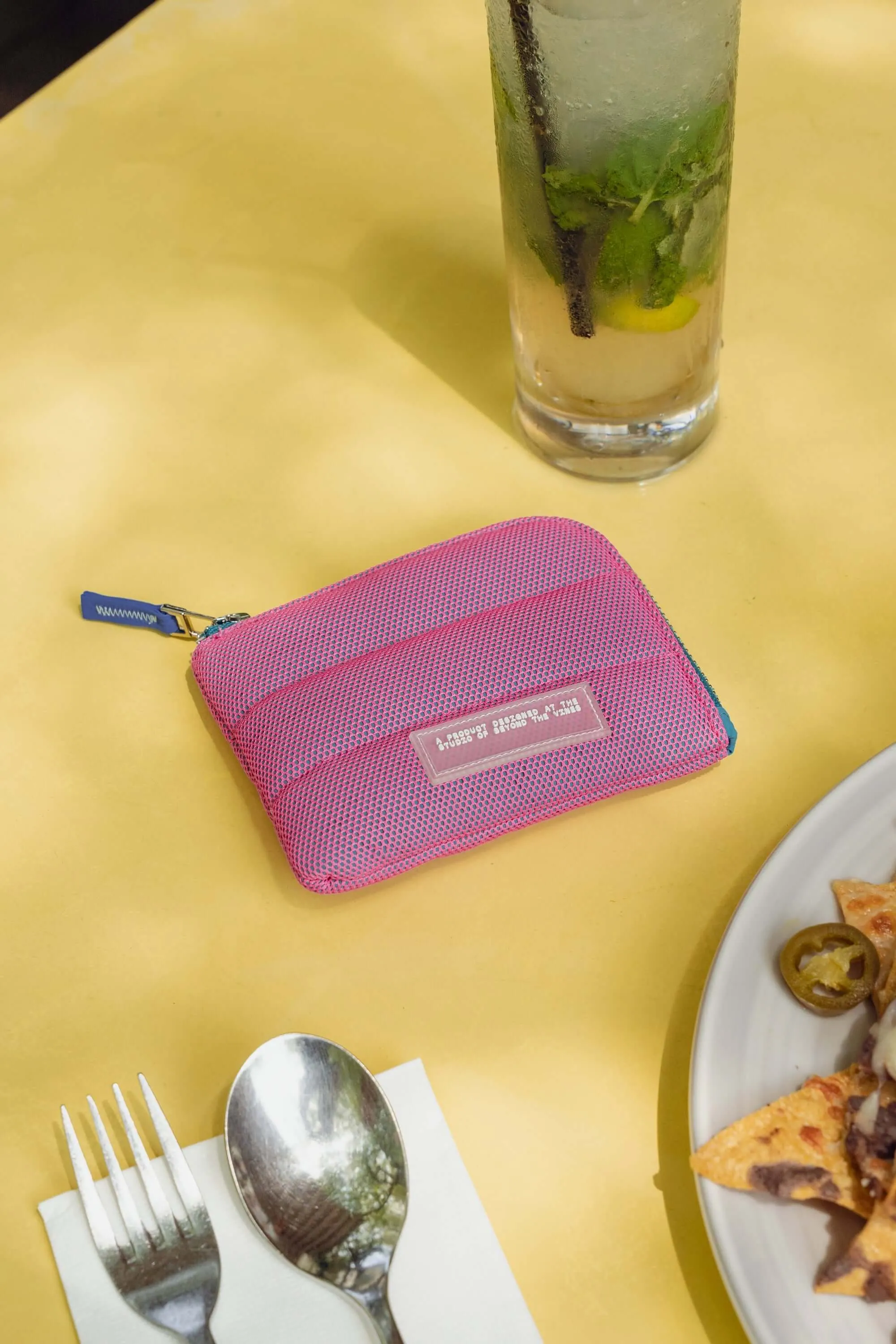 Mesh Poofy Wallet