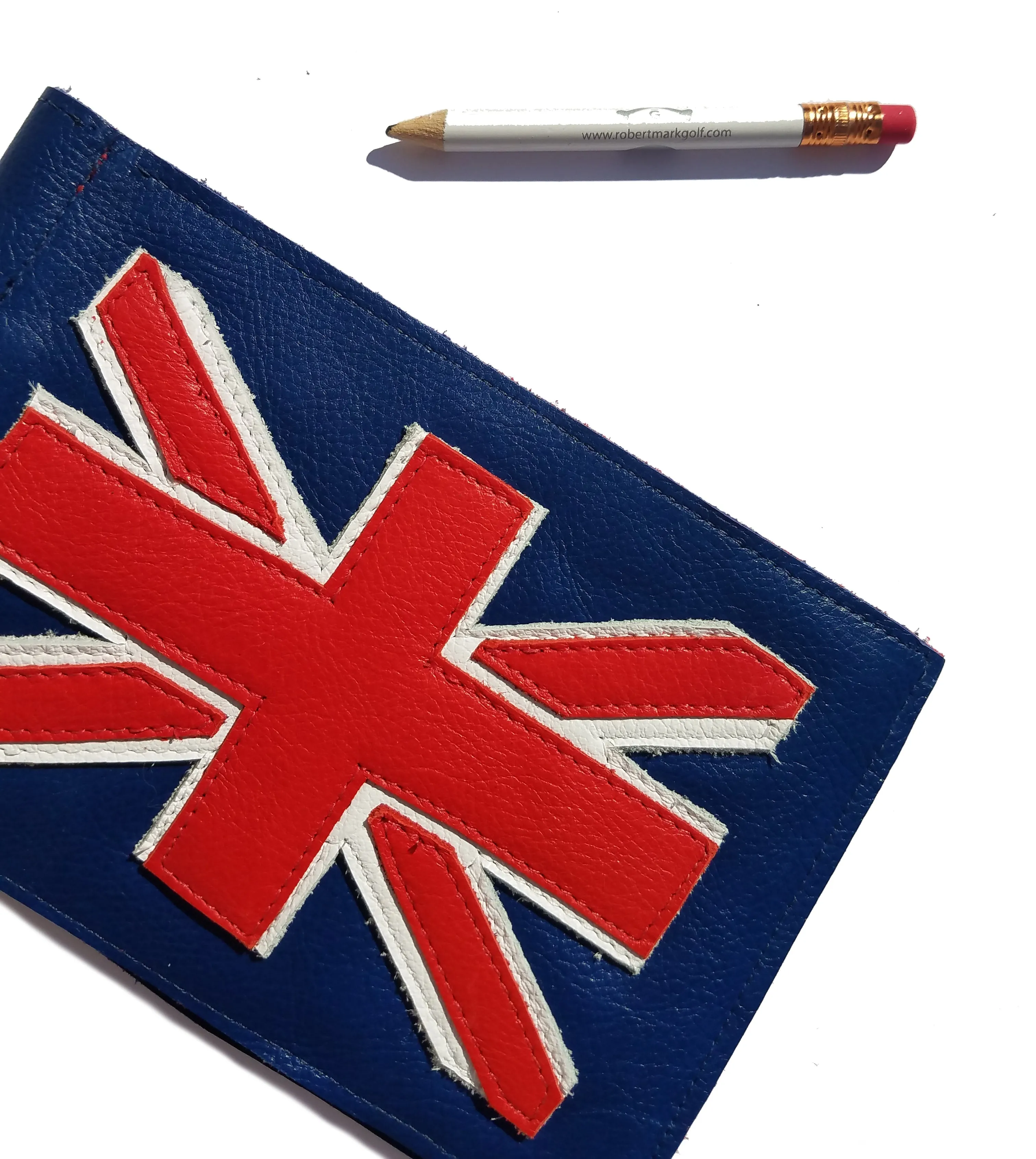 NEW! Union Jack Flag Skull & Bones Scorecard Holder