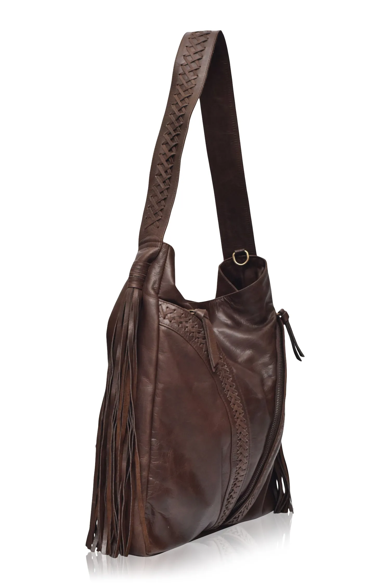 Nomad Tassel Leather Bag