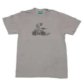 Orchard Motor Away Tee Granite Garment Dyed