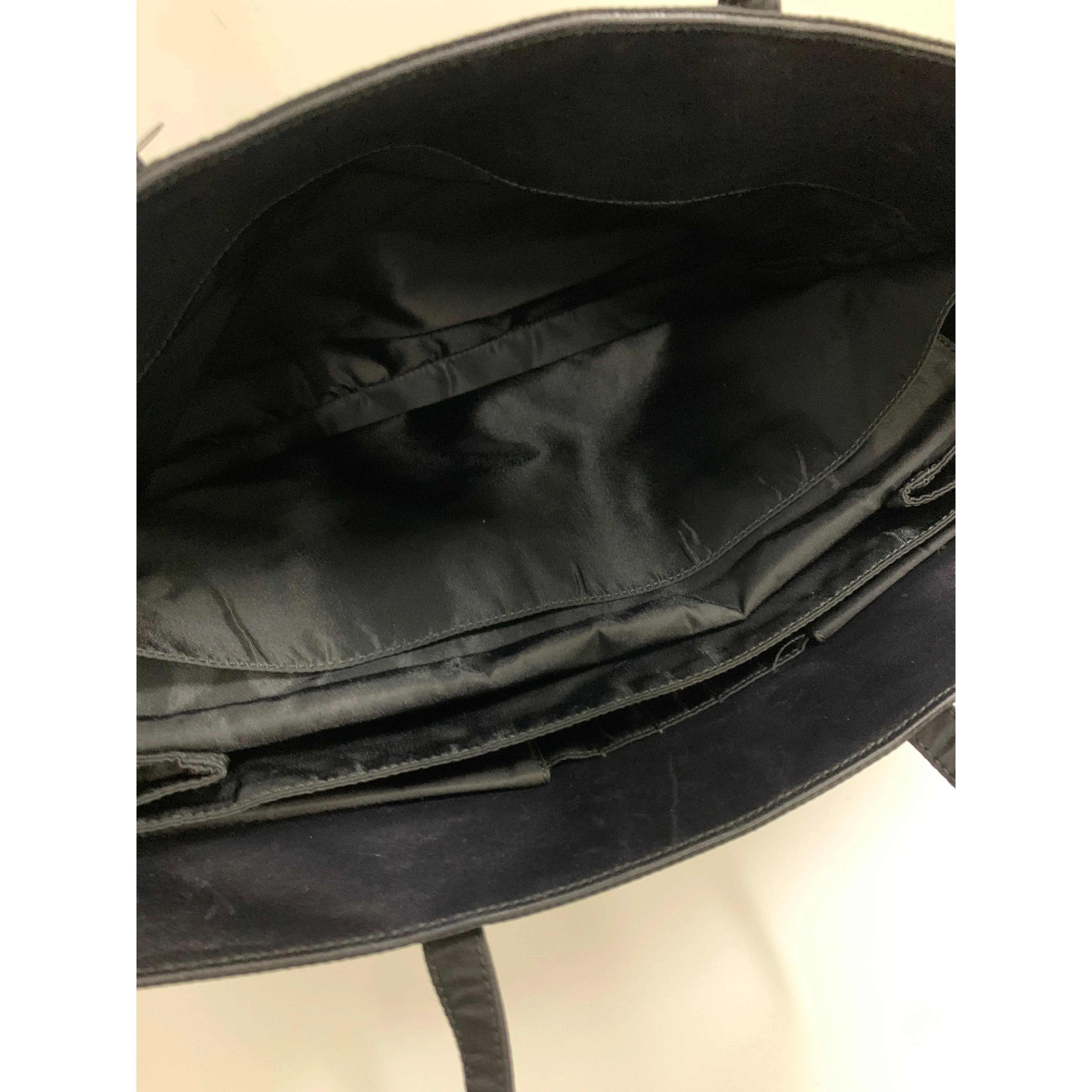 #PRADA/Tote Bag/BLK/Nylon/Plain