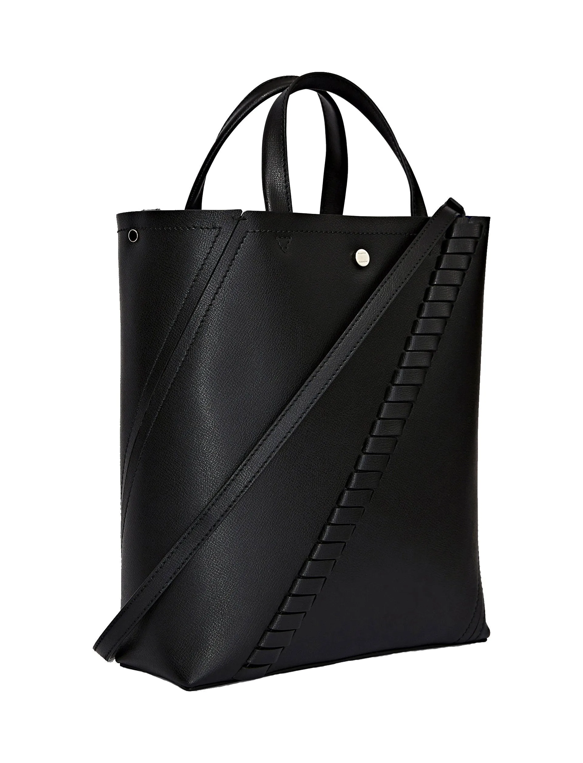 PS Hex Tote Grained, Black