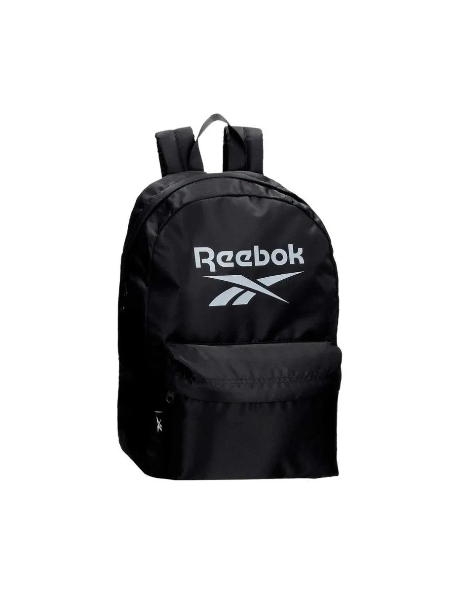 REEBOK LOGO BLACK BACKPACK