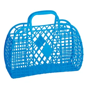 Retro Basket Large - Royal Blue