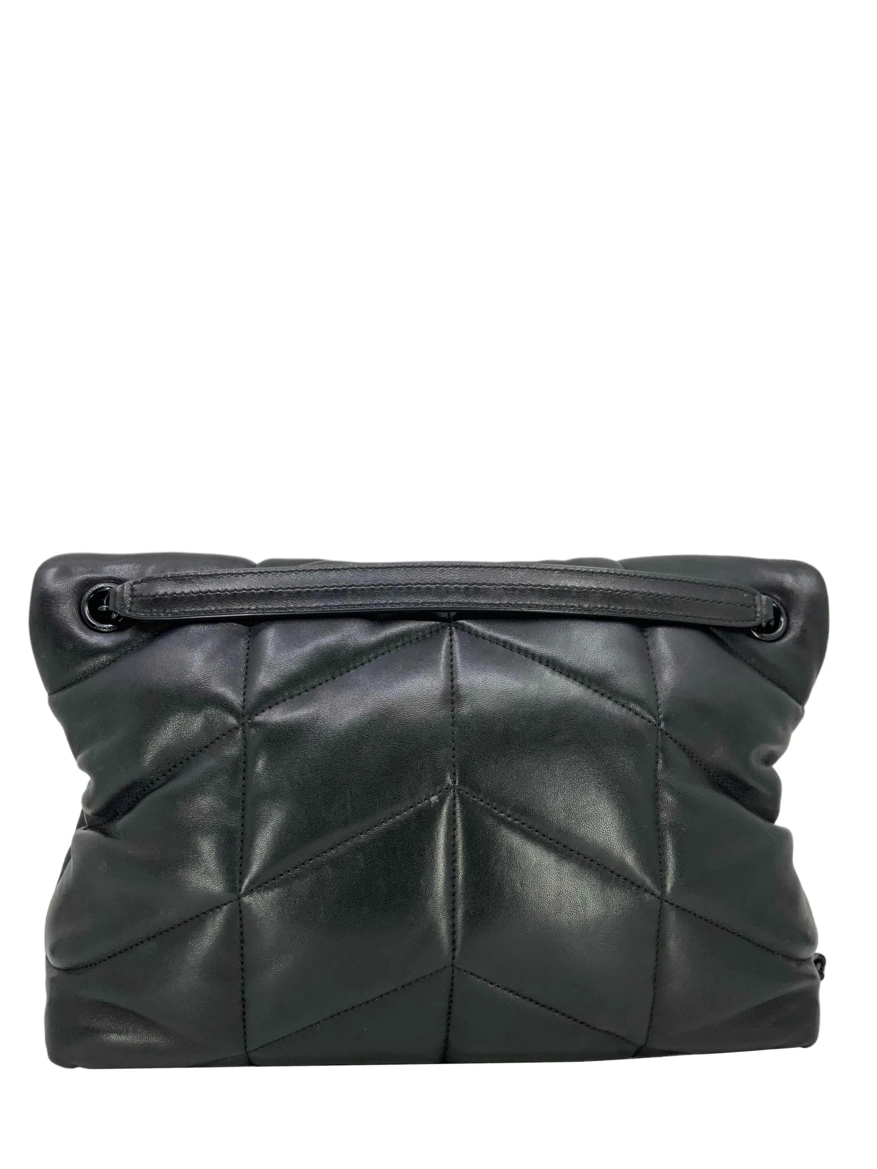 Puffer Shoulder Bag - Saint Laurent Medium Size, Fashionable Design